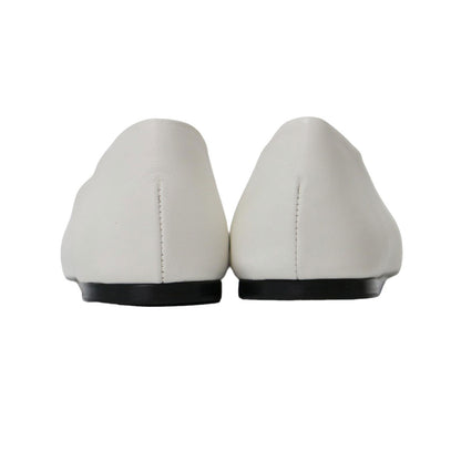 バイカラー フラット パンプス WATSON FLAT / レザー ロゴ