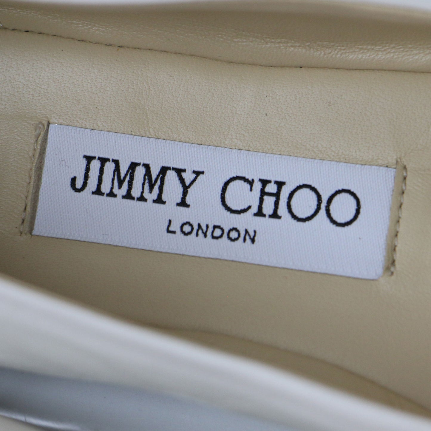 バイカラー フラット パンプス WATSON FLAT / レザー ロゴ