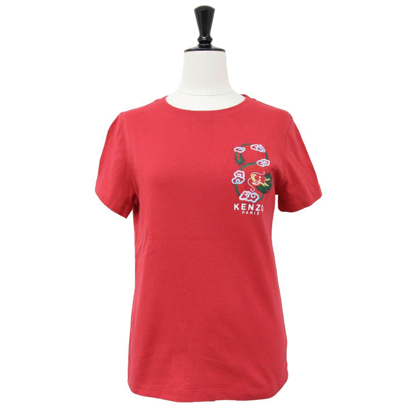 24春夏 エンブロイダリー クラシック Tシャツ / YEAR OF THE DRAGON CREST 半袖 ドラゴン 刺繍 コットン