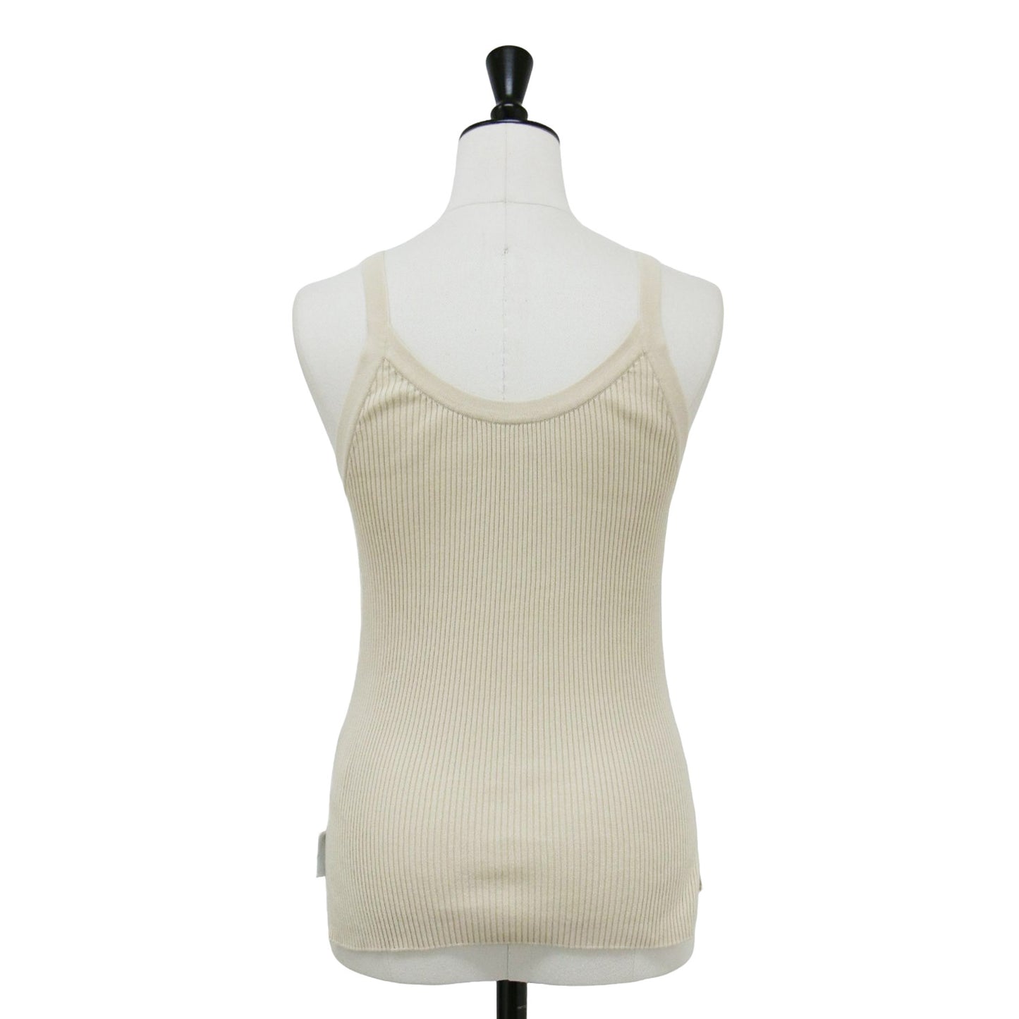 22年春夏 コットン リブ キャミソール / ニット 2WAY