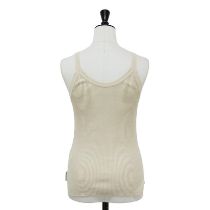 22年春夏 コットン リブ キャミソール / ニット 2WAY