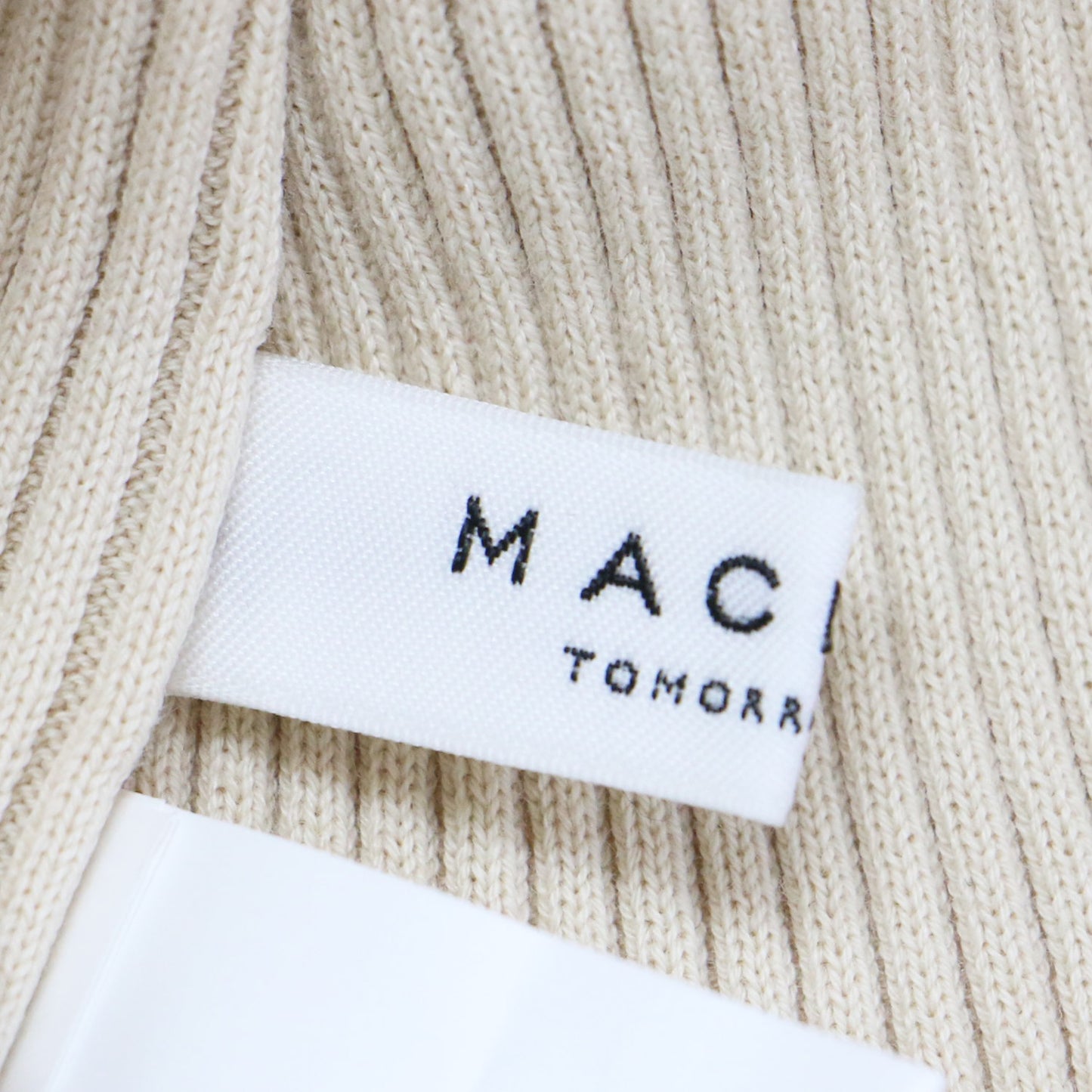 22年春夏 コットン リブ キャミソール / ニット 2WAY