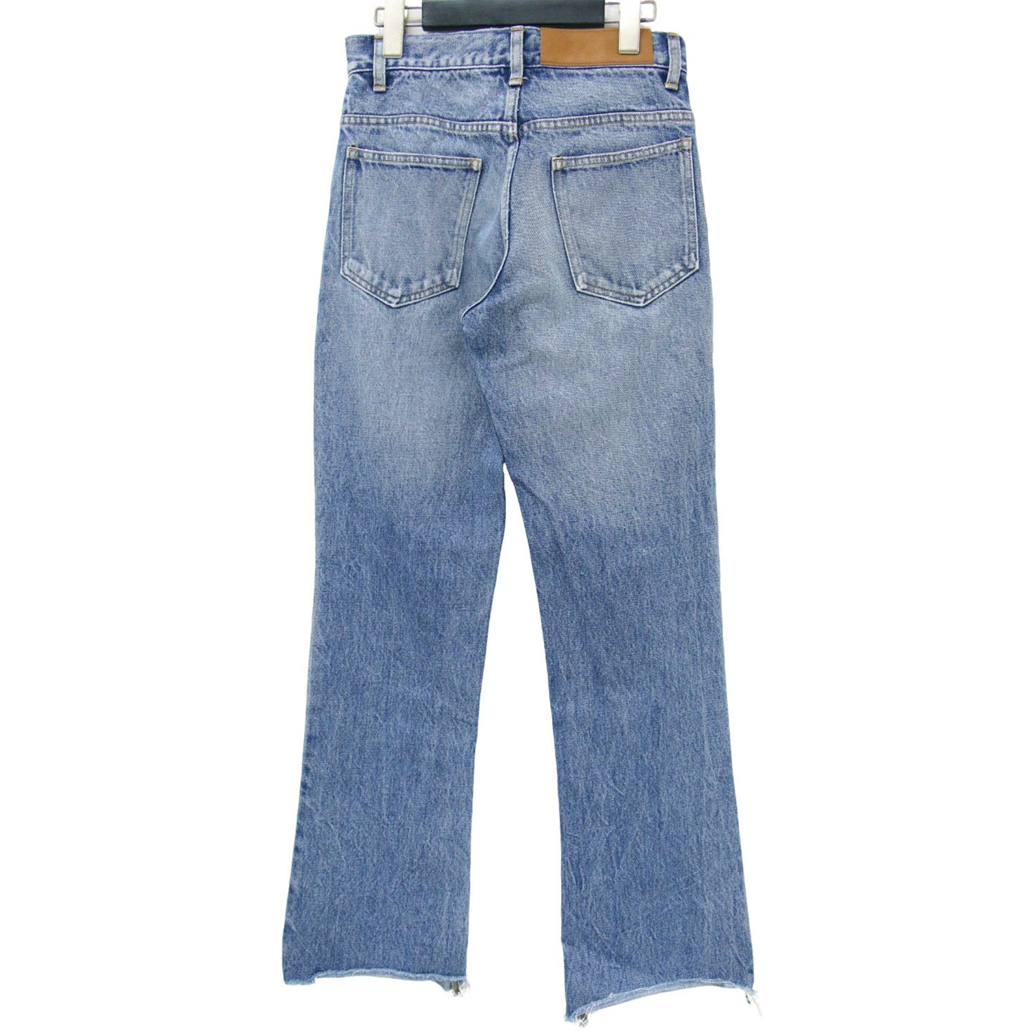 INSCRIRE (アンスクリア) 24春夏 002 Flare Denim / フレア デニム パンツ カットオフ コットン 241106 -  ブランド古着の通販・買取 | BEEGLE by Boo-Bee