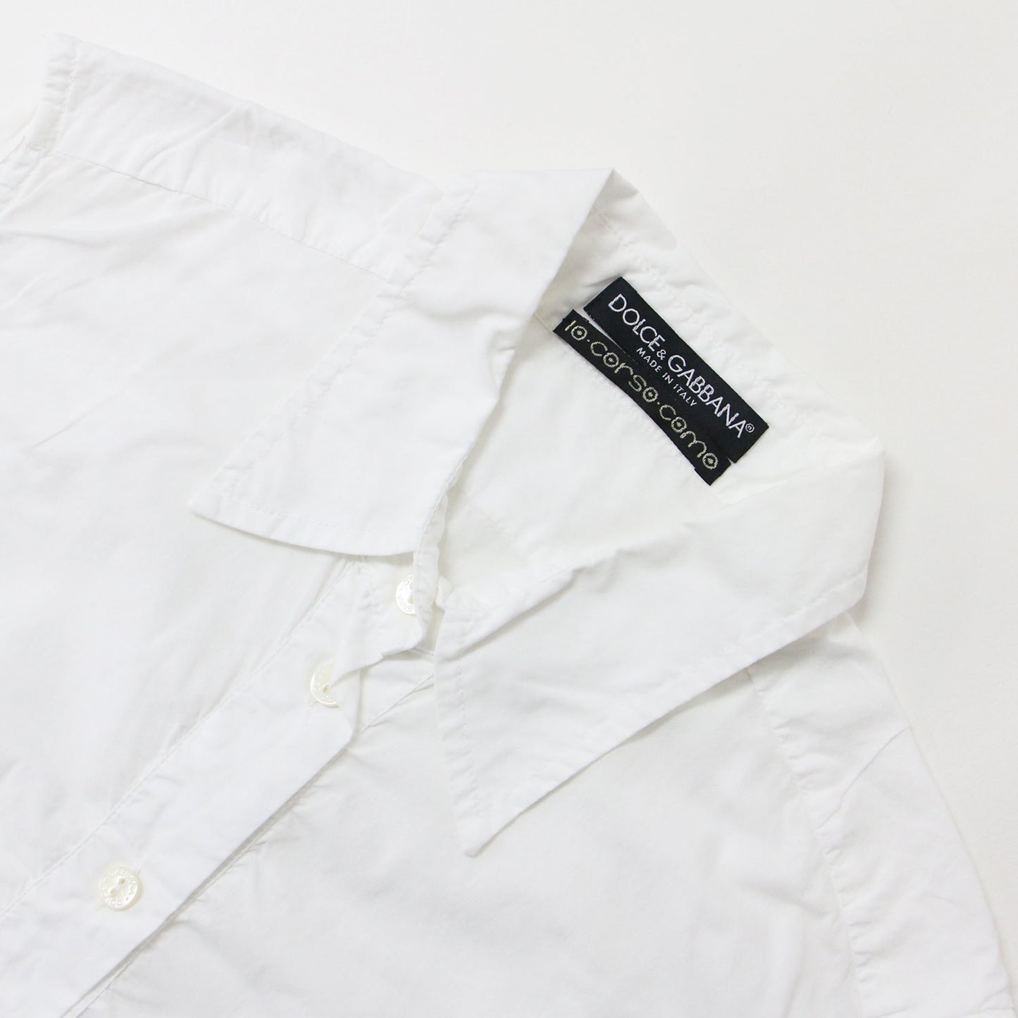 コットン ノースリーブ チュニック ブラウス / シャツ フラップポケット ロング丈 イタリア製 241030