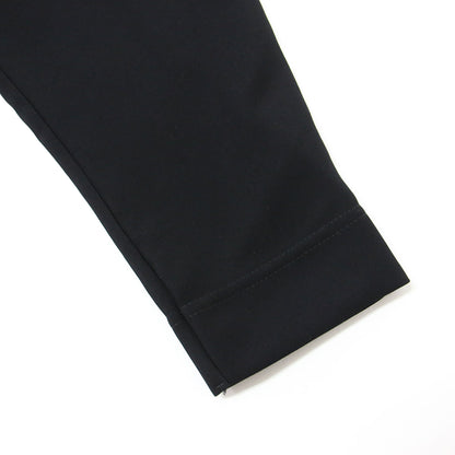 23秋冬 ESSENSE ノーカラー Vネック ボタンレス ドルマンスリーブ ショート丈 カーディガン