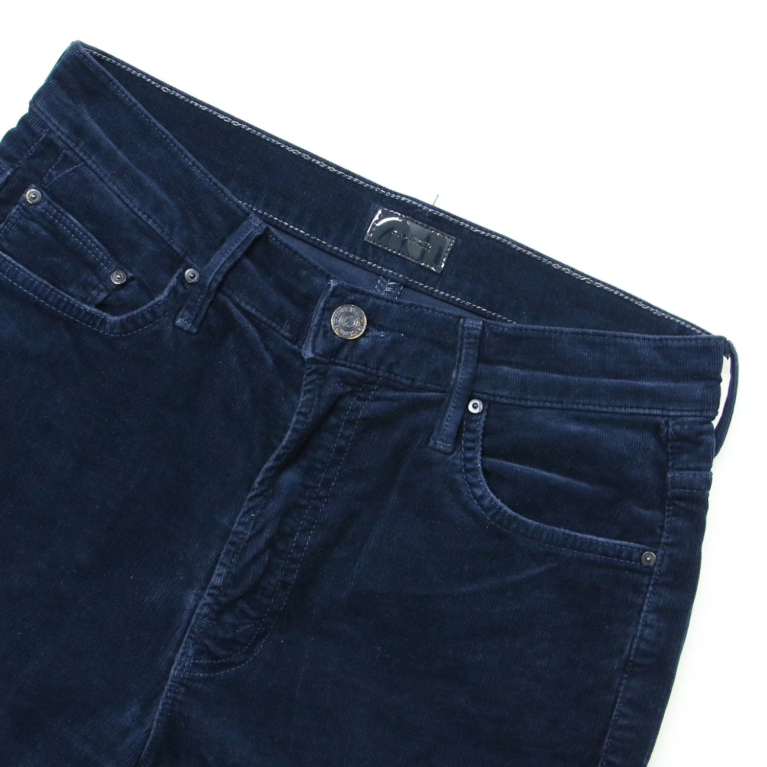 MOTHER (マザー) コーデュロイ フレア クロップドパンツ / カットオフ  