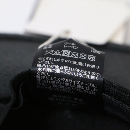 × Danny&Anne ウール リボン ハット / 帽子 カンカン帽 フェルト 241108