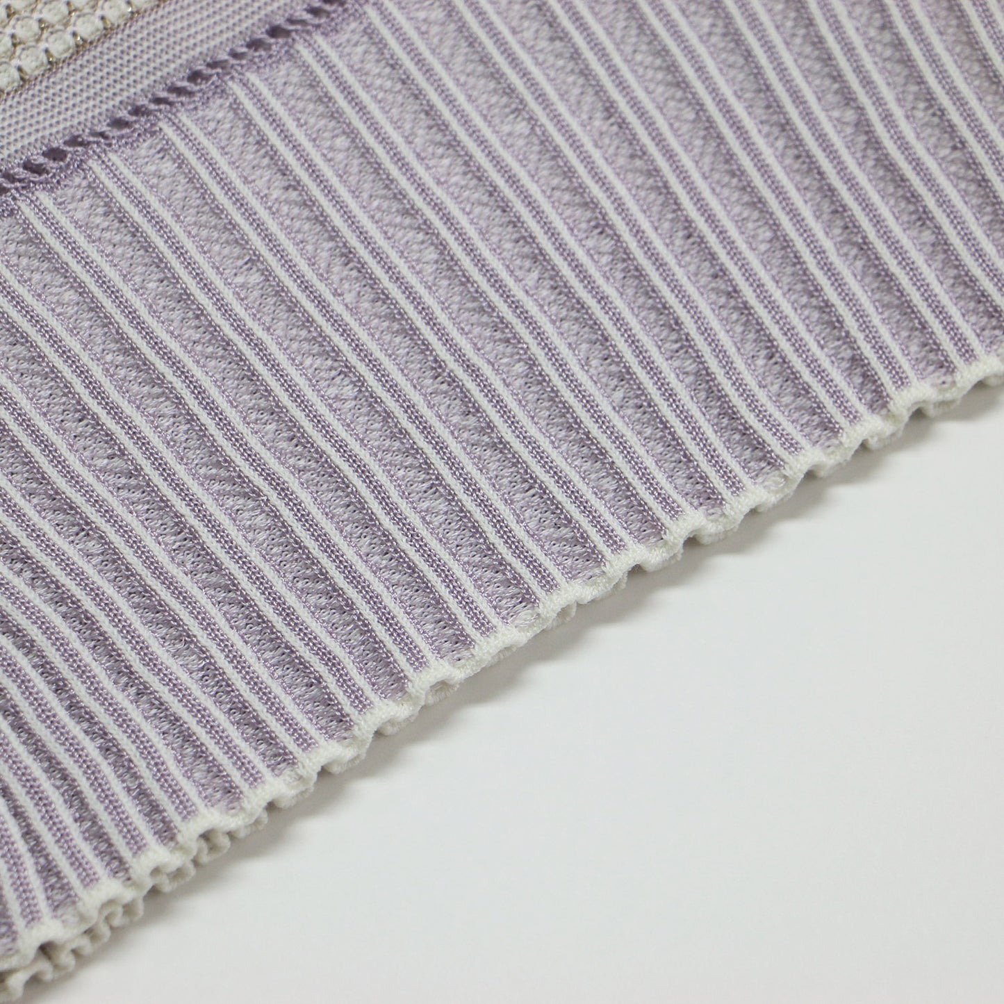 ノースリーブ フリンジ ニット / SASH JAQUARD SLEEVELESS KNIT プルオーバー 透かし編み ラメ