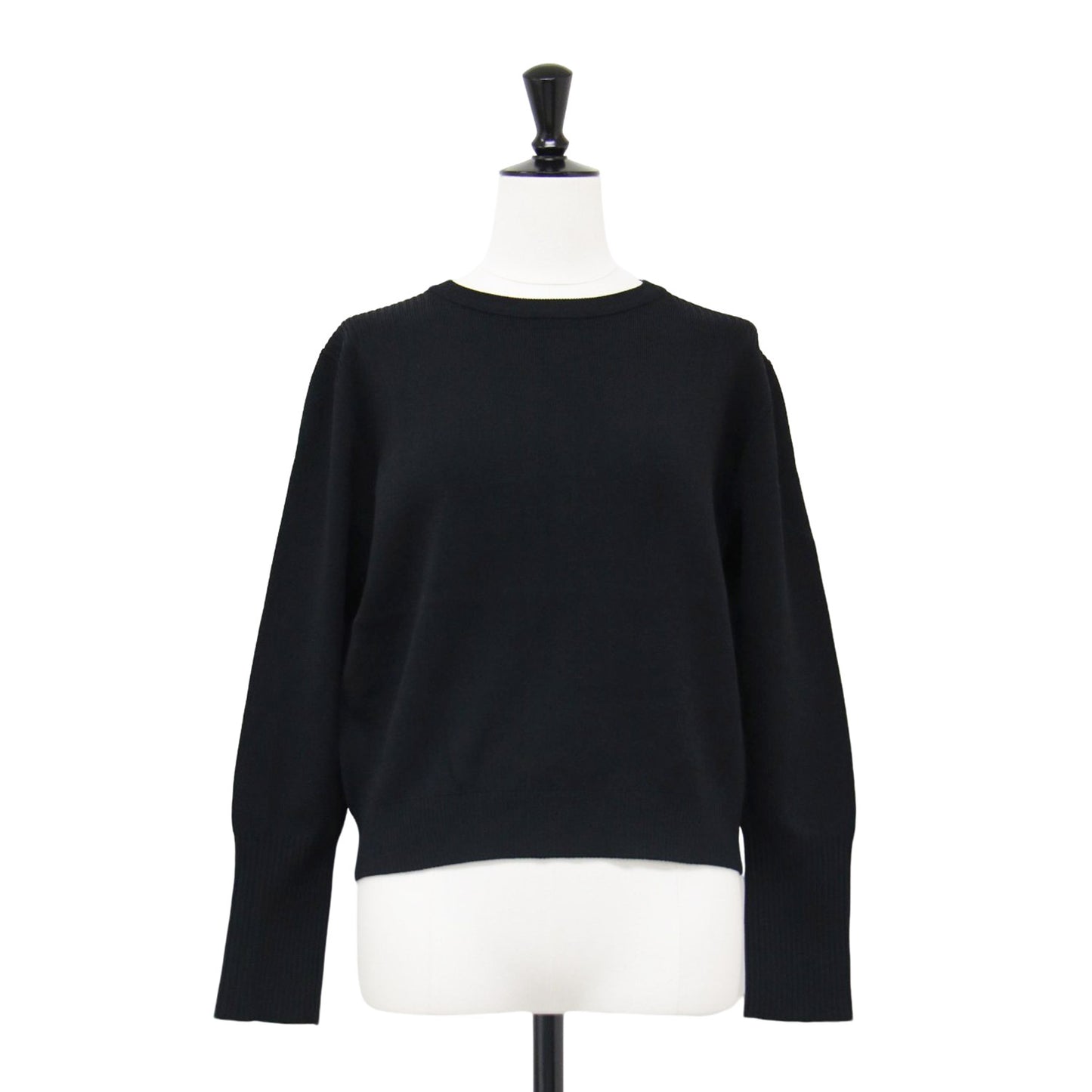 24春夏 ベーシック コンパクト ニット トップス  / BASIC COMPACT KNIT TOPS プルオーバー クルーネック