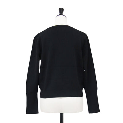 24春夏 ベーシック コンパクト ニット トップス  / BASIC COMPACT KNIT TOPS プルオーバー クルーネック