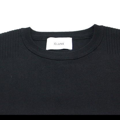 24春夏 ベーシック コンパクト ニット トップス  / BASIC COMPACT KNIT TOPS プルオーバー クルーネック