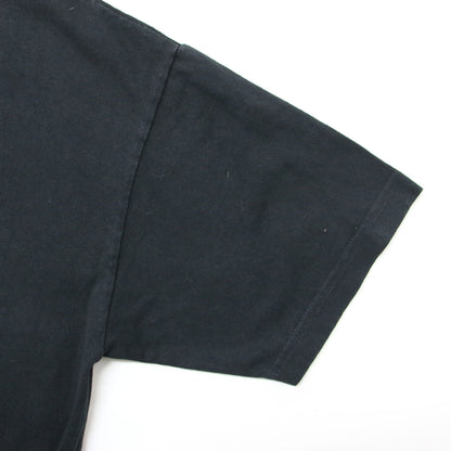 コットン ワイド Tシャツ / チュニック丈 七分袖 オーバーサイズ ヘムライン