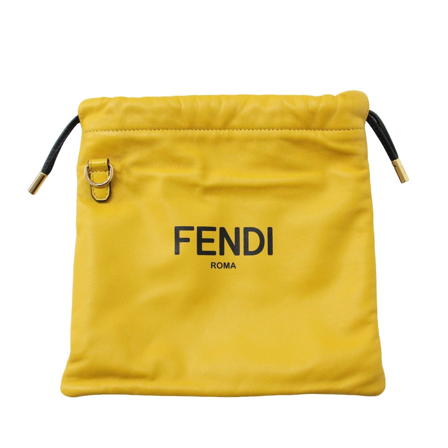 FENDI (フェンディ) スリムクラッチ レザー ショルダーバッグ / ミニ 巾着 パックスリム ロゴ イタリア製 – ブランド古着の通販・買取 |  BEEGLE by Boo-Bee