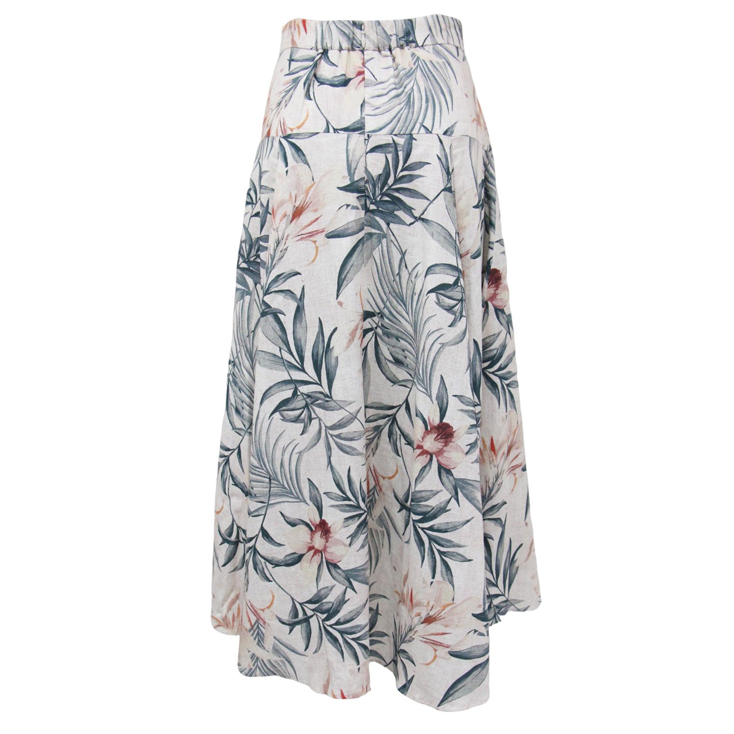 [未使用品タグ付き]MAYLA 樹雨 ロングスカート プリーツ 花柄 Lサイズ 未使用品タグ付き]MAYLA 樹雨 ロングスカート プリーツ 花柄 Lサイズ 樹