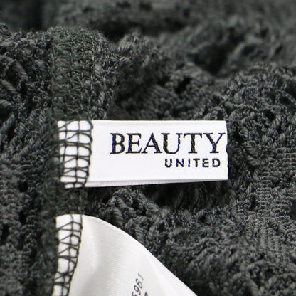 ラッセルレース ショートスリーブ トップス / ブラウス プルオーバー 半袖 5分袖 ワイド ショート丈 コットン