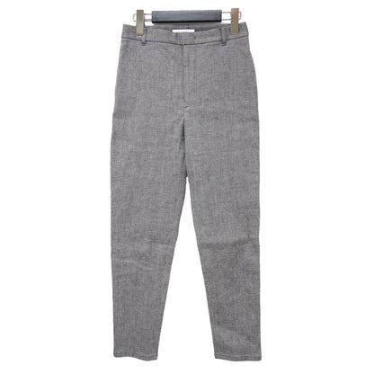 23春夏 コットン リネン ストレッチ テーパード パンツ