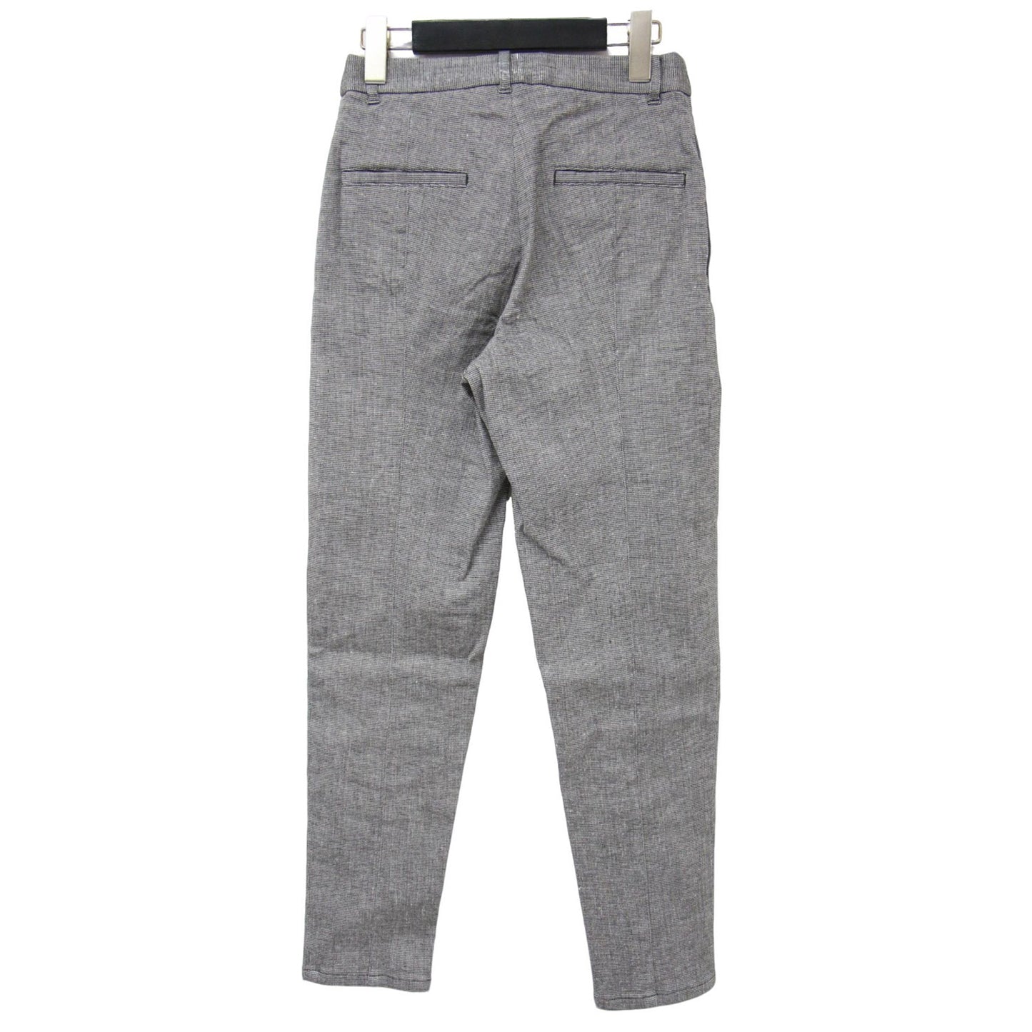 23春夏 コットン リネン ストレッチ テーパード パンツ