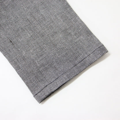 23春夏 コットン リネン ストレッチ テーパード パンツ