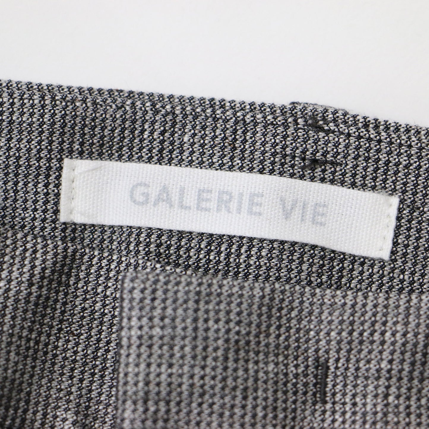 23春夏 コットン リネン ストレッチ テーパード パンツ