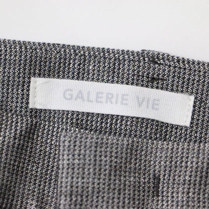 23春夏 コットン リネン ストレッチ テーパード パンツ