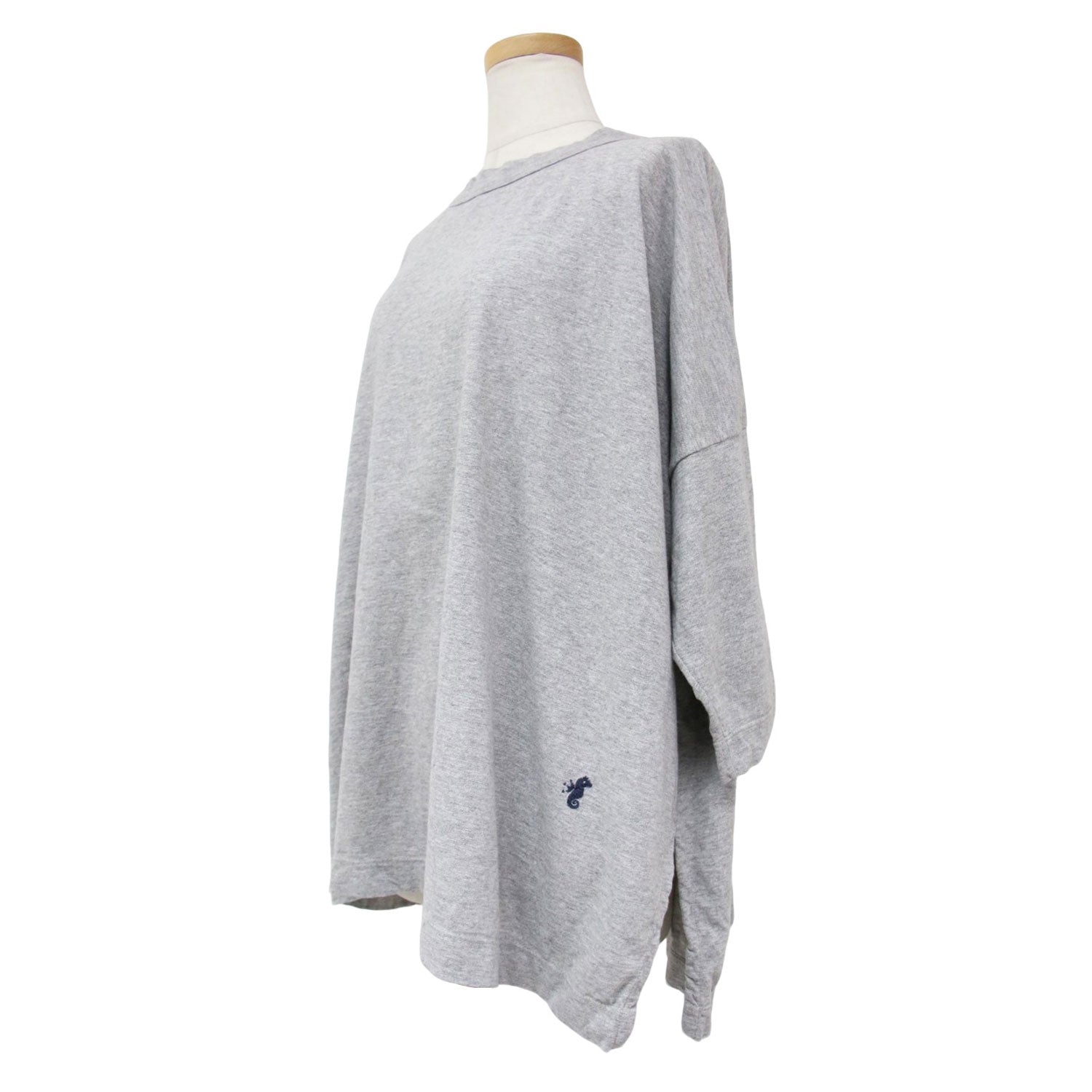 45R (フォーティファイブ・アール) コットン ワイド クルー