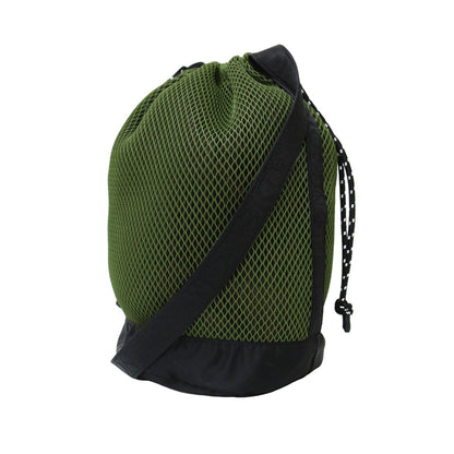 × ADAM ET ROPE 24春夏 メッシュ ショルダーバッグ / VELO MESH クロスボディ ロゴテープ