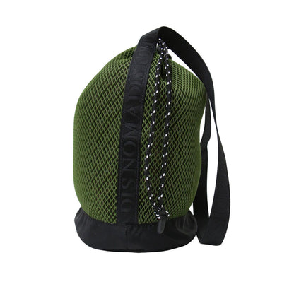 × ADAM ET ROPE 24春夏 メッシュ ショルダーバッグ / VELO MESH クロスボディ ロゴテープ