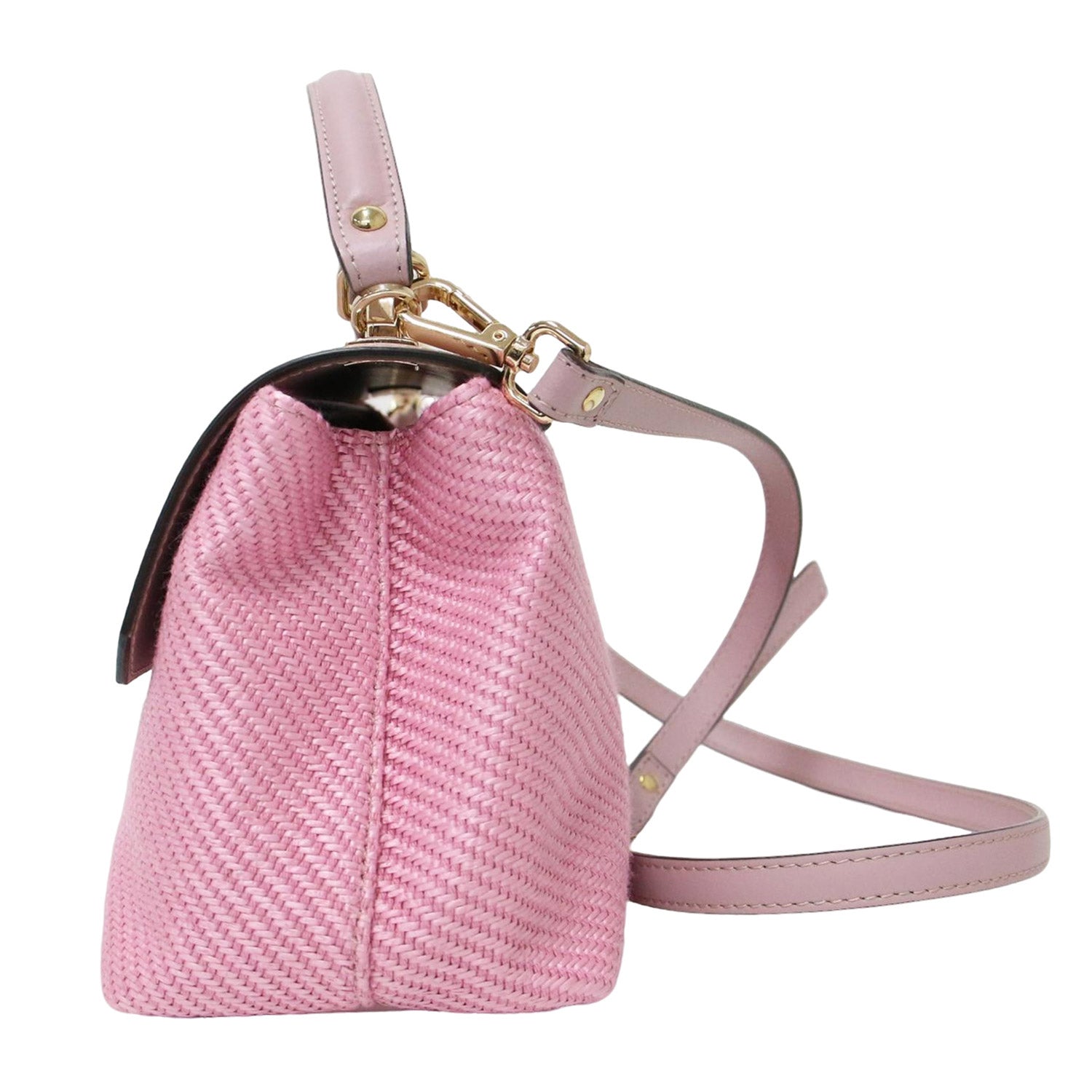 ANAYI (アナイ) 24春夏 2WAY フラップ レザー ハンドバッグ