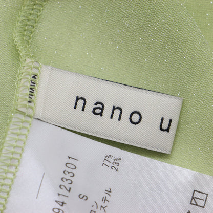 24秋冬 ラメ シアー カット トップス / 長袖 ボートネック カットソー Tシャツ 241115