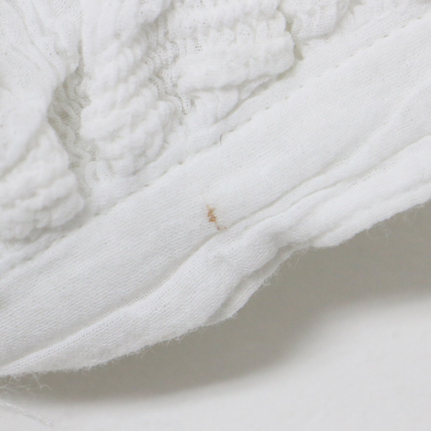 24春夏 SMOCK ギャザー プルオーバー / スモック ブラウス 長袖 楊柳 コットン