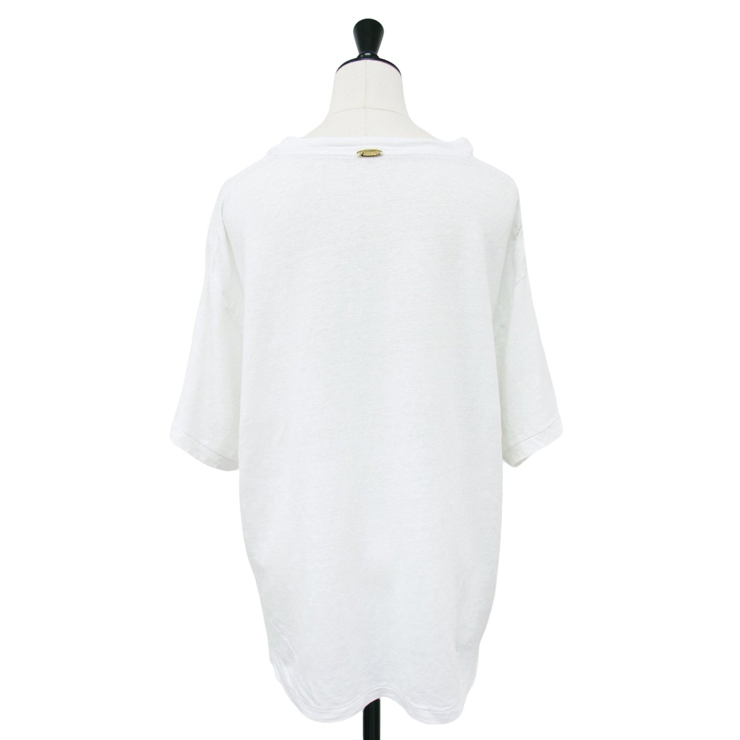 LINEN BASE Tシャツ / 半袖 ショートスリーブ クルーネック リネン