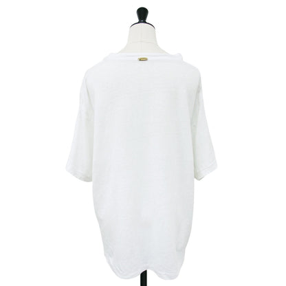 LINEN BASE Tシャツ / 半袖 ショートスリーブ クルーネック リネン