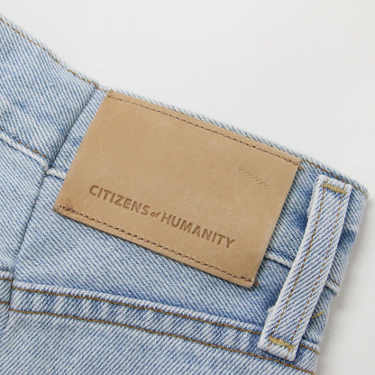 24春夏 カーブ ワイド デニムパンツ / HORSESHOE JEAN ホースシュー ジーンズ コットン ハイウエスト