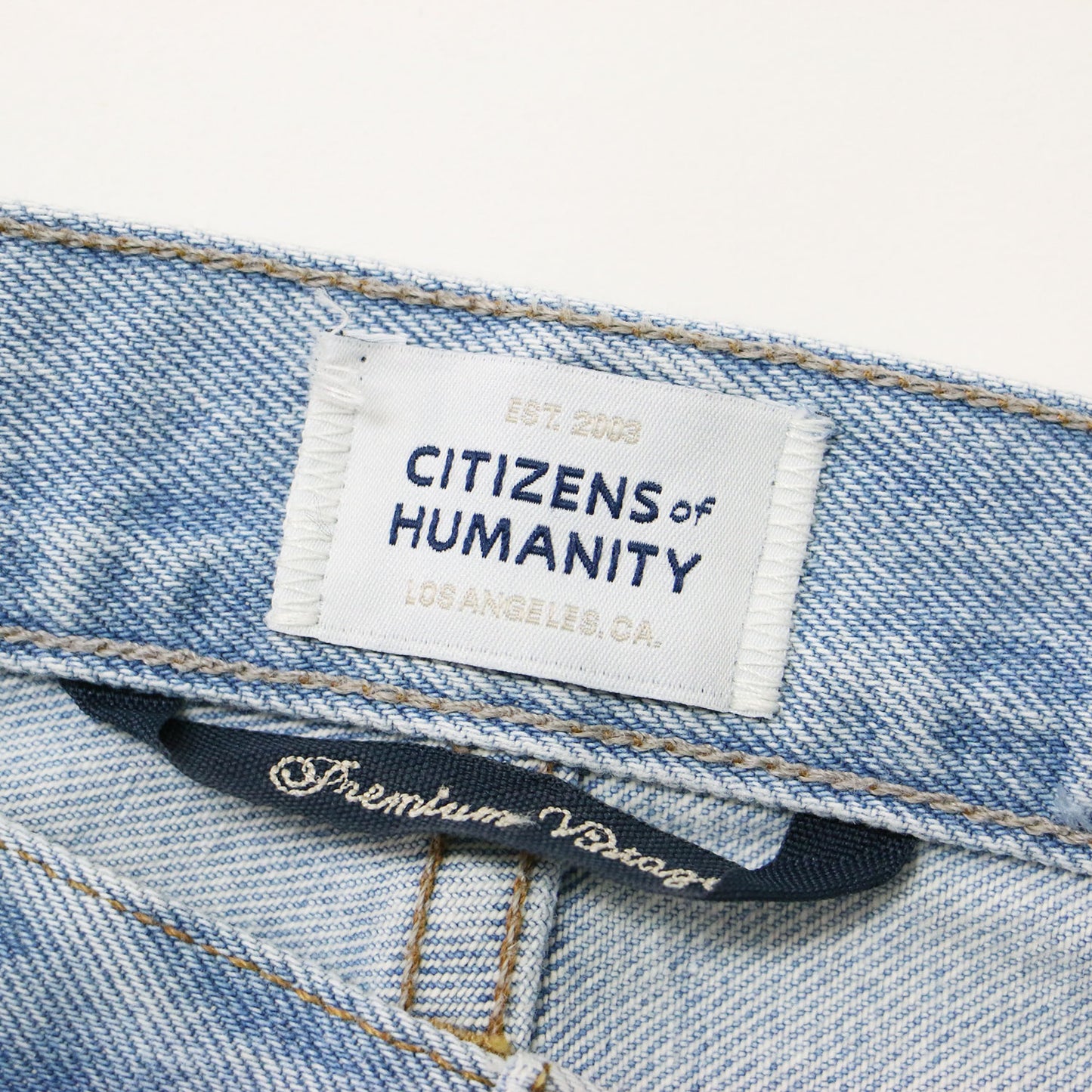 24春夏 カーブ ワイド デニムパンツ / HORSESHOE JEAN ホースシュー ジーンズ コットン ハイウエスト