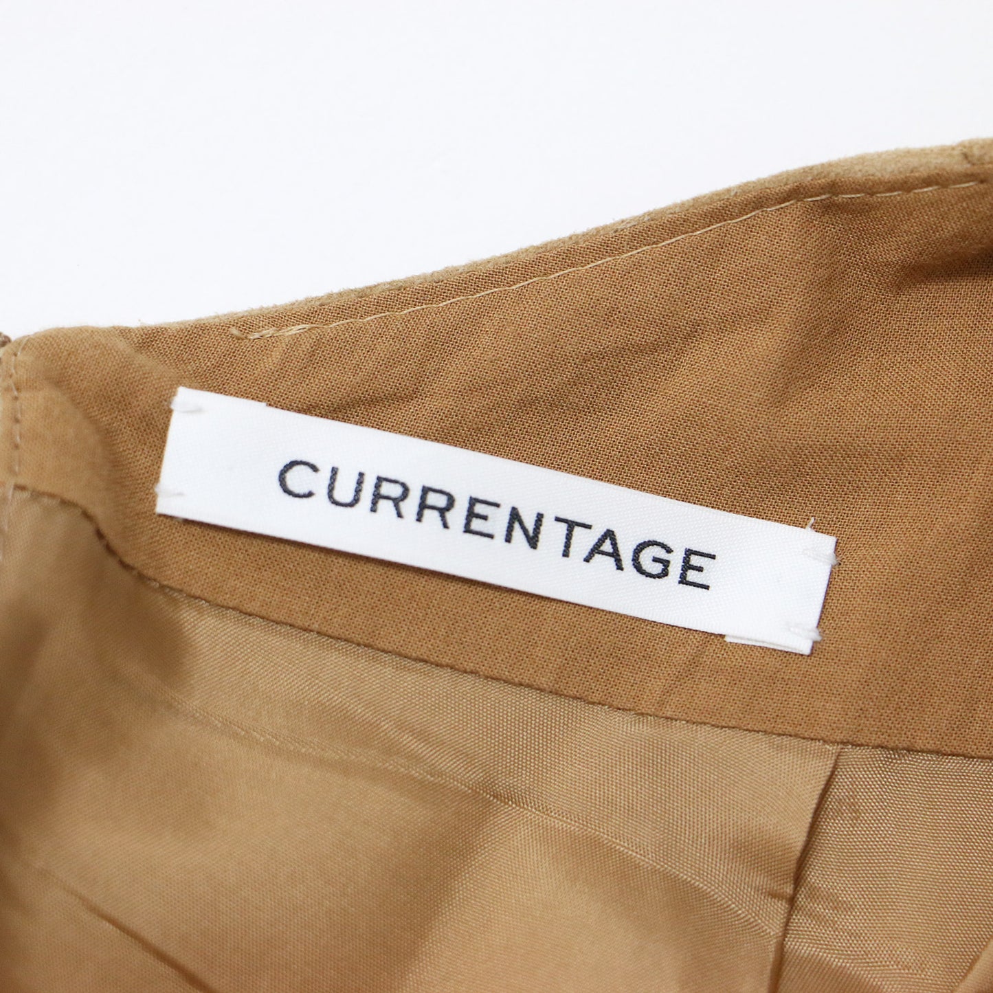 ゴートスエード エプロン ドレス / ミディ丈 スリット キャミソール ワンピース