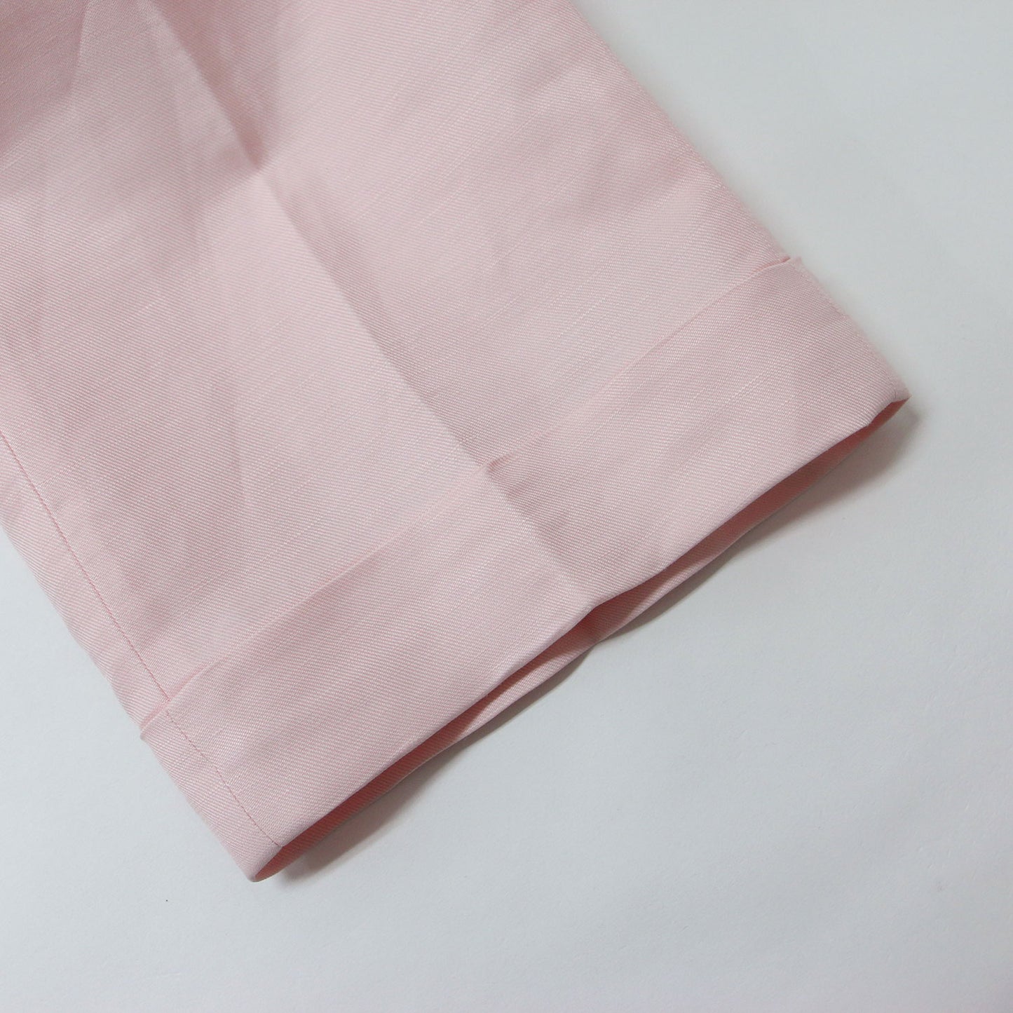 24春夏 リネン ブレンド ツイル クロップド パンツ / ワイド ハイウエスト 241030