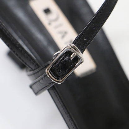 24春夏 ヌーディー ストリング サンダル / スクエアトゥ ヒール ストラップ スムース 241024