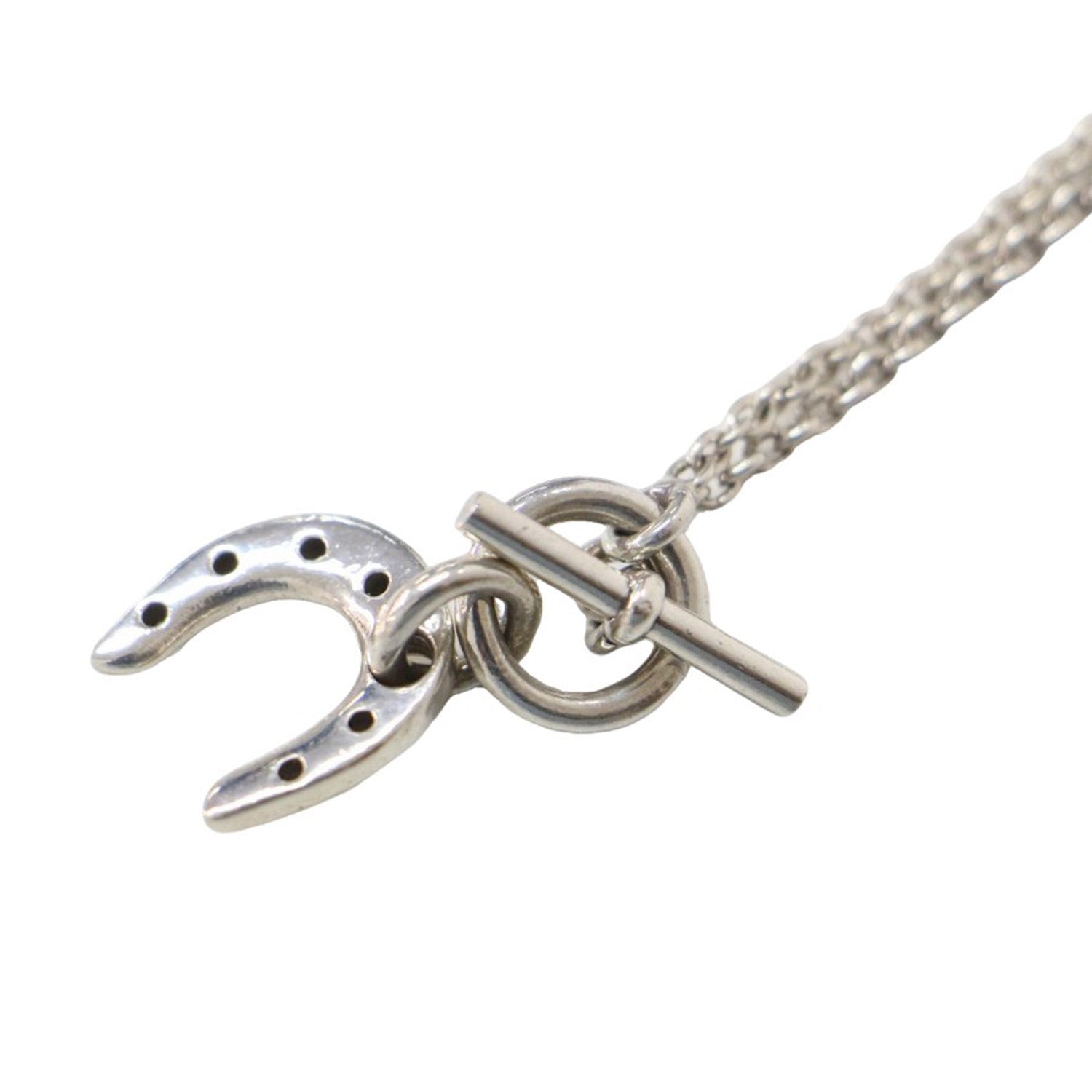 HERMES (エルメス) アミュレット ホースシュー ネックレス 