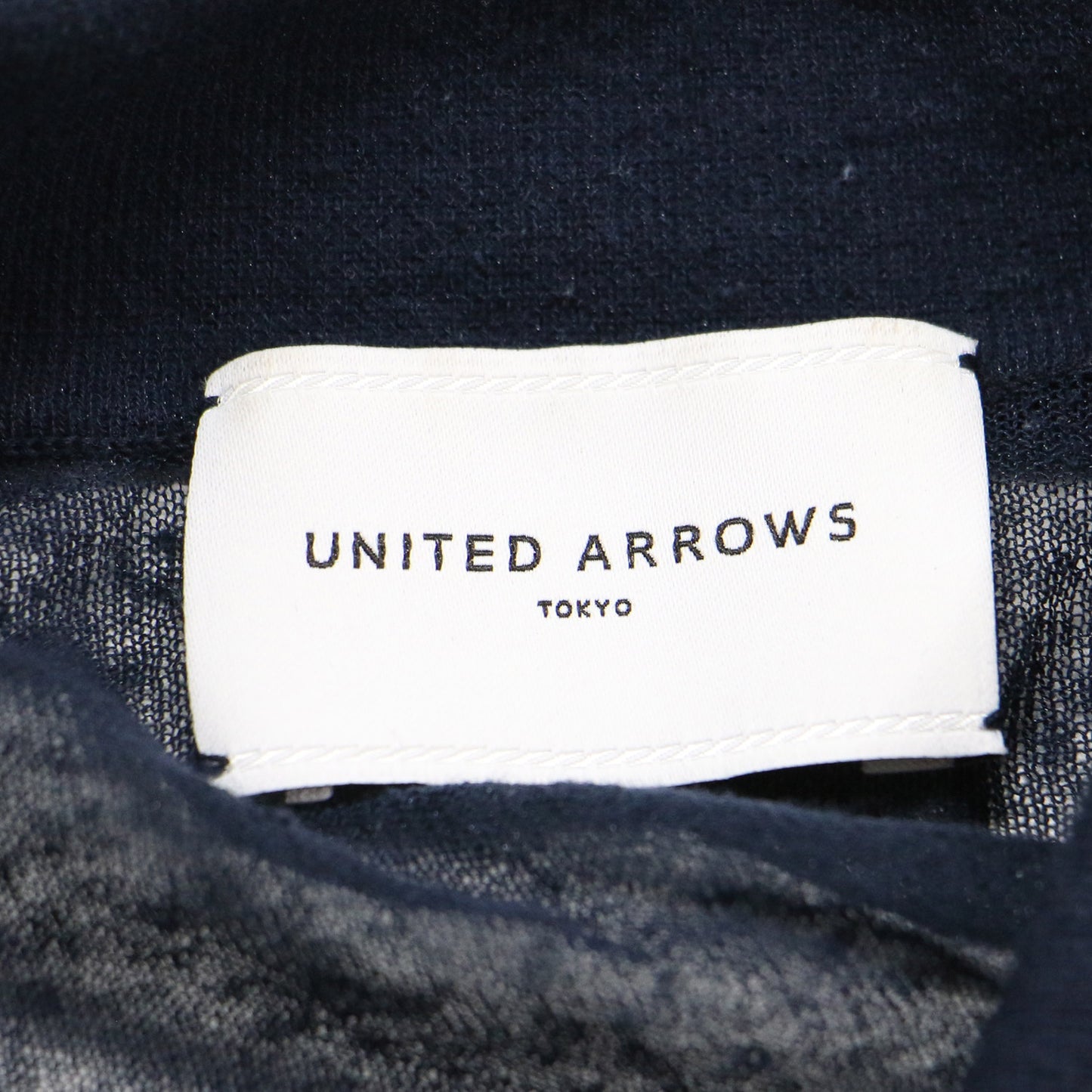 シアー ニット ポロシャツ / 半袖 リネン コットン ナイロン