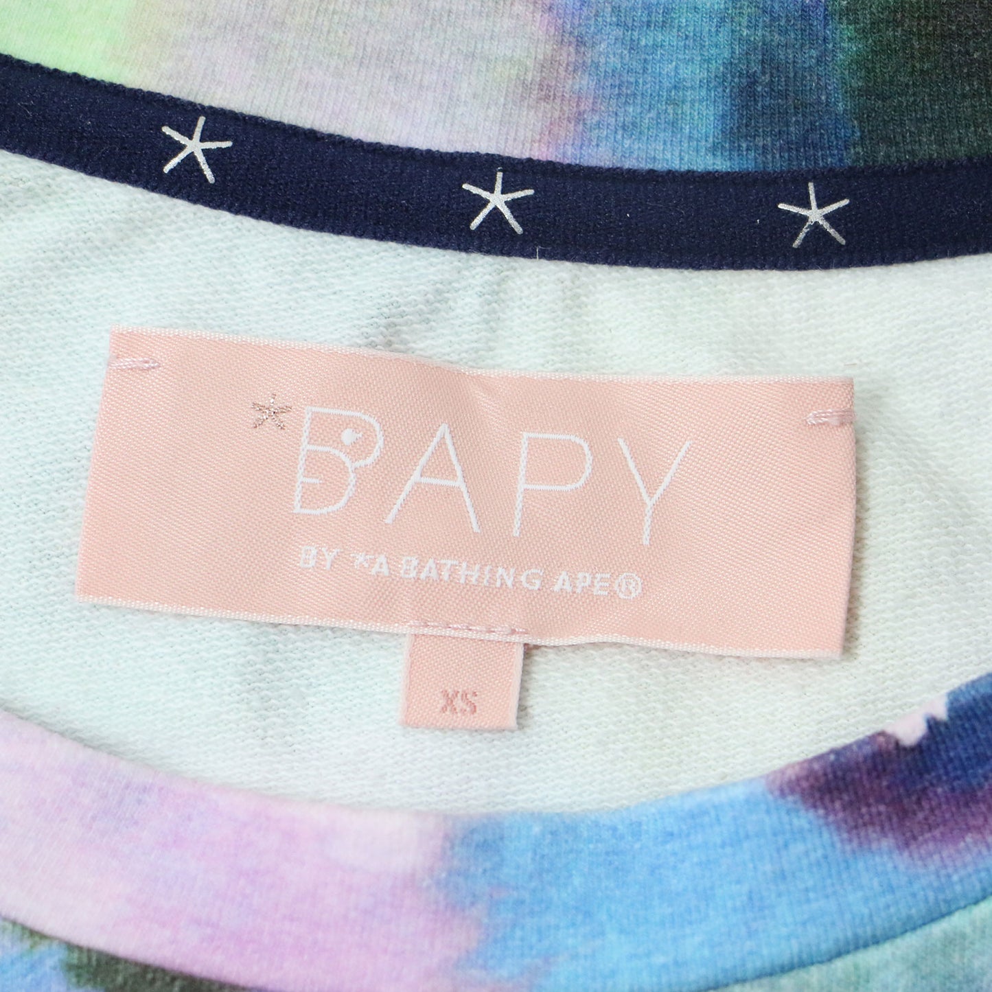 フローラル Tシャツ / フラワー タイダイ ロゴ オーバーサイズ コットン 半袖 241030