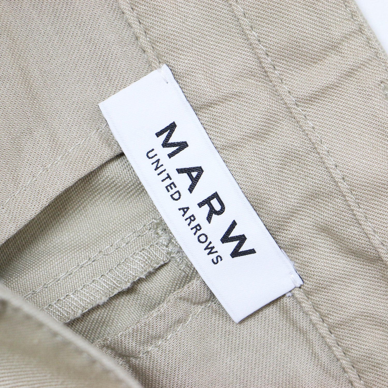 MARW UNITED ARROWS (マルゥ ユナイテッドアローズ) 24春夏 バルーン チノパンツ / カーブシルエット テーパード ハイウエスト  コットン – ブランド古着の通販・買取 | BEEGLE by Boo-Bee