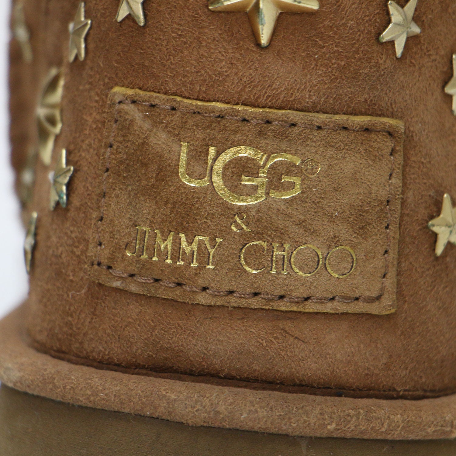 UGG (アグ) × JIMMY CHOO STARLIT スタッズ フリンジ ショート丈 ムートンブーツ / スター スエードレザー 240826  – ブランド古着の通販・買取 | BEEGLE by Boo-Bee