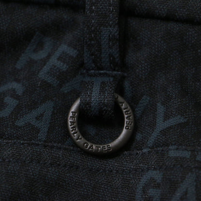 PGロゴ ジャガード ミニ スカート/ ゴルフウエア チェック柄 ストレッチ素材 240823