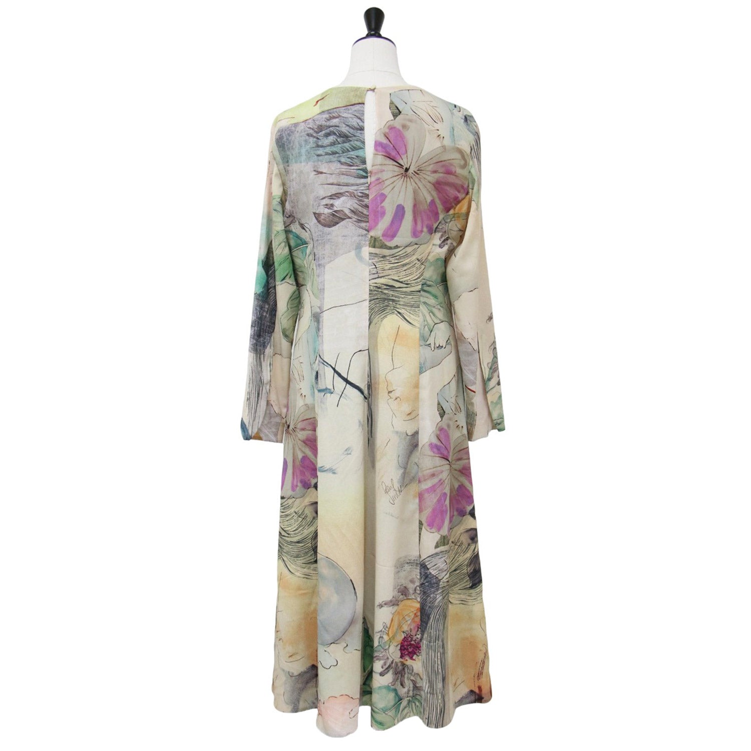 2024/完売/ポールスミス/プリントワンピース/Narcissus Paul Smith (ポールスミス) 24春夏 Narcissus ワンピース / 総柄