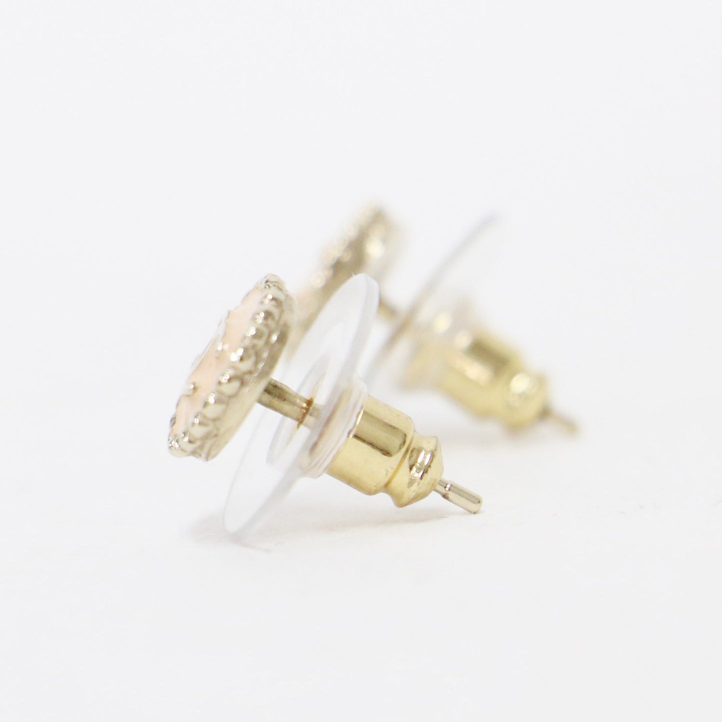 ココマーク メタル ピアス / 両耳用 ロゴ B18C