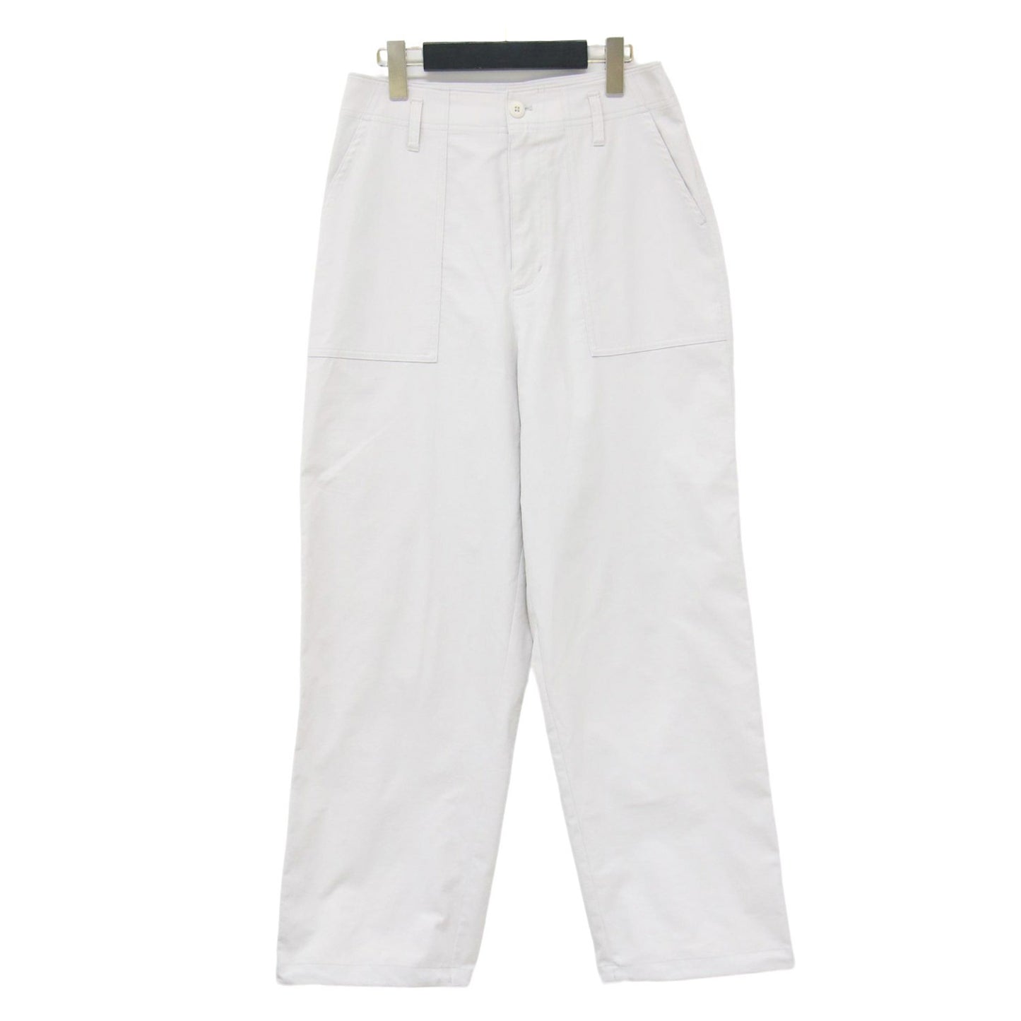 ストレート ベイカー パンツ / 裾絞り ドロスト ハイウエスト