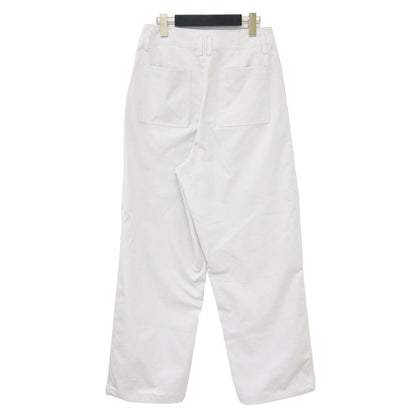 ストレート ベイカー パンツ / 裾絞り ドロスト ハイウエスト