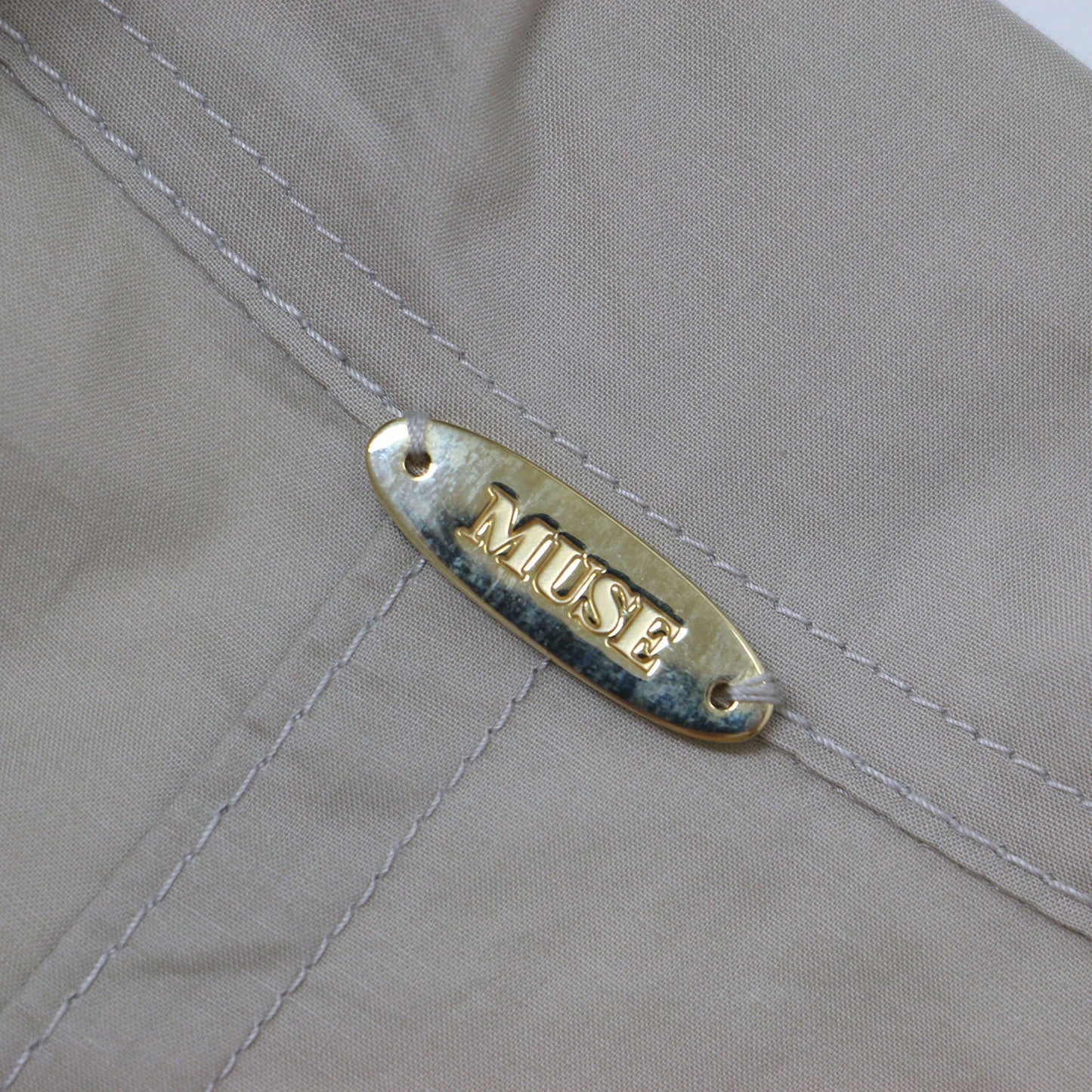 23秋冬 lightning ダスター コート / ロング トレンチコート コットン スタンドカラー