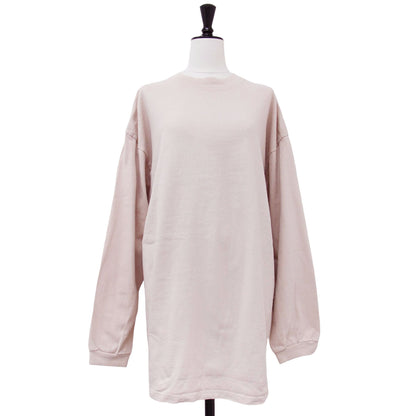 ハイネック ロングスリーブ Tシャツ / HI-NECK LONG T-SHIRTS カットソー プルオーバー 長袖 オーバーサイズ コットン