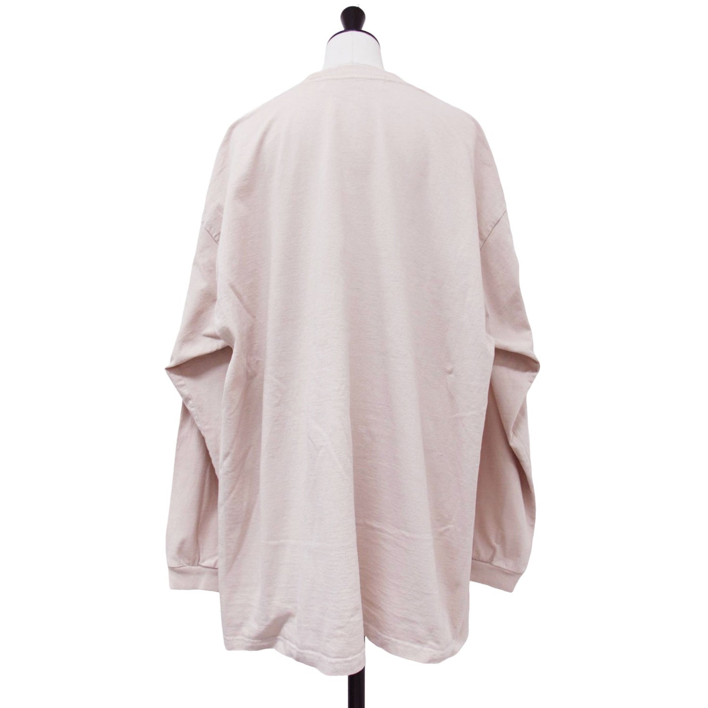 ハイネック ロングスリーブ Tシャツ / HI-NECK LONG T-SHIRTS カットソー プルオーバー 長袖 オーバーサイズ コットン